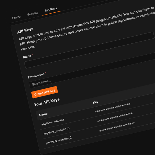 API Key System